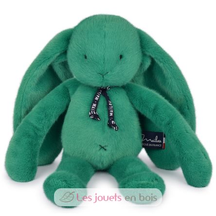 Peluche Conejo Méloé 37 cm - Verde prado MA0326 Maïlou Tradition 1