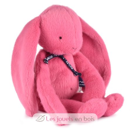 Peluche Conejo Méloé 37 cm - Chicle rosa MA0295 Maïlou Tradition 2