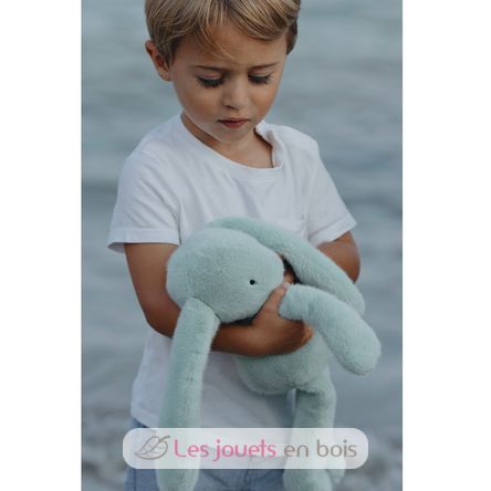 Peluche Conejo Méloé 37 cm - Verde salvia MA0035 Maïlou Tradition 3