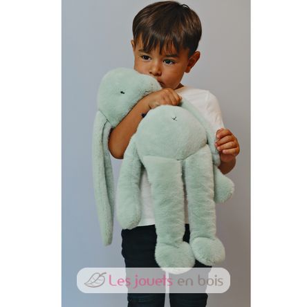 Peluche Conejo Méloé verde salvia 56 cm MA0039 Maïlou Tradition 5