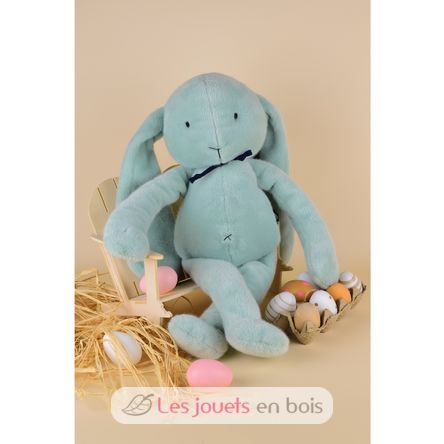 Peluche Conejo Méloé verde salvia 56 cm MA0039 Maïlou Tradition 3