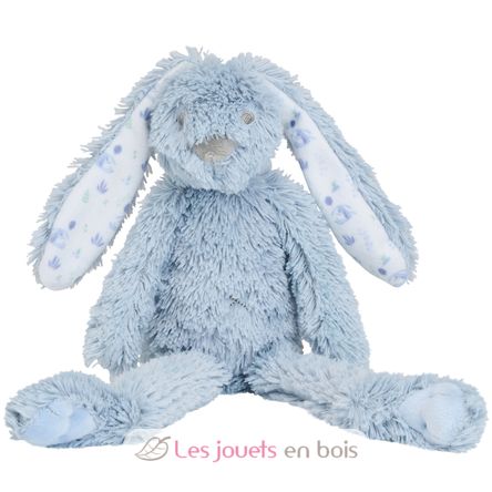 Peluche Conejo Richie azul con estampado 28 cm HH134574 Happy Horse 1
