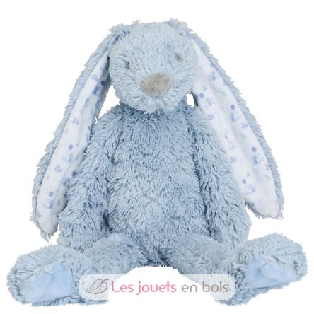 Peluche Conejo Richie azul con estampado 38 cm HH134570 Happy Horse 1
