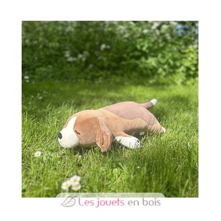 Peluche Vick el perro marrón 54 cm NE-48904-37 Nemu Nemu 5