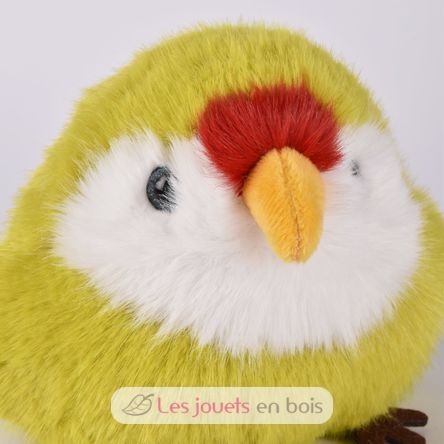 Peluche pájaro Periquito verde 15 cm HO3442 Histoire d'Ours 3