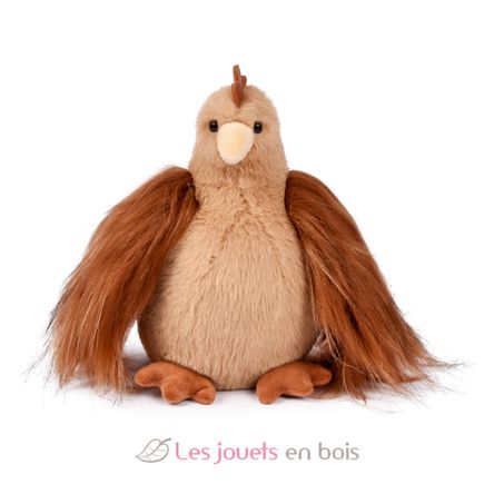 Peluche Gallina marrón rojizo 20 cm HO3444 Histoire d'Ours 1