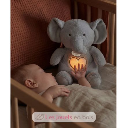 Elefante de peluche que respira DC4683 Doudou et Compagnie 5