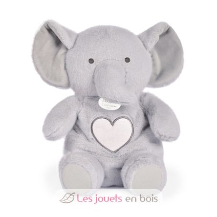Elefante de peluche que respira DC4683 Doudou et Compagnie 1