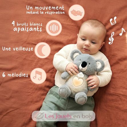 Coala de peluche que respira DC4682 Doudou et Compagnie 3