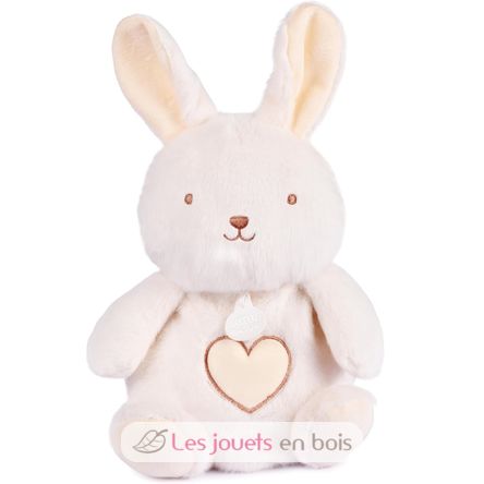 Conejo de peluche que respira DC4685 Doudou et Compagnie 1