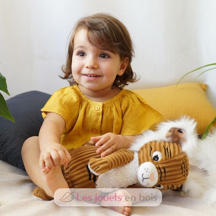 Peluche Speculos le tigre DE36530T Les Déglingos 3