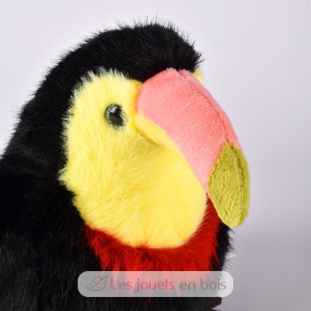 Peluche pájaro Tucán 15 cm HO3443 Histoire d'Ours 2
