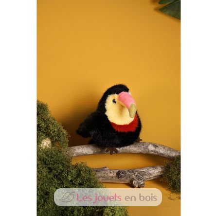 Peluche pájaro Tucán 15 cm HO3443 Histoire d'Ours 5
