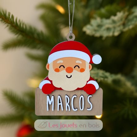 Adorno Papá Noel de madera personalizable VI-AD01 Vintiun 4