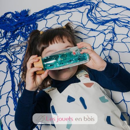 Botella sensorial Move Ballena PB85794 Petit Boum 5