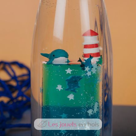 Botella sensorial Move Ballena PB85794 Petit Boum 7