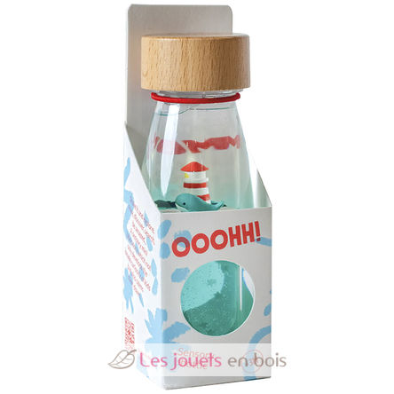 Botella sensorial Move Ballena PB85794 Petit Boum 8