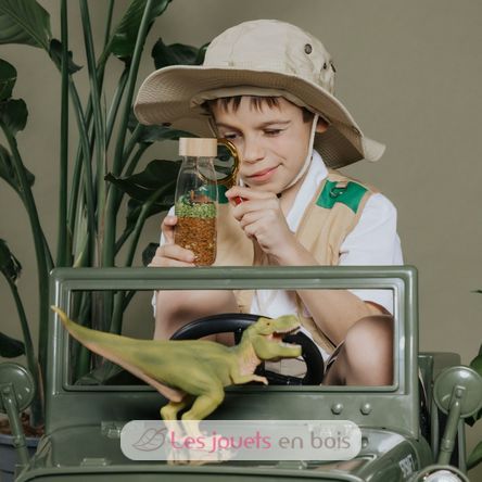 Botella sensorial Spy Jurassic PB85777 Petit Boum 5