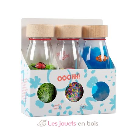 Pack de 3 botellas sensoriales Vie PB47650 Petit Boum 2
