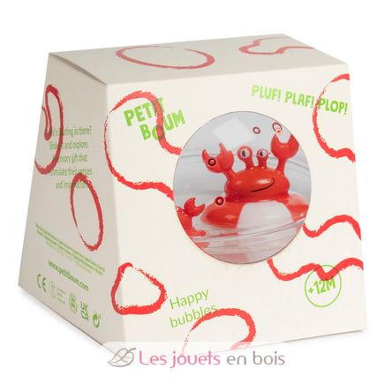 Pelota flotante Cangrejos PB85773 Petit Boum 7