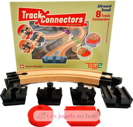 Allround Small - 8 conectores de vía Toy2-21021 Toy2 1