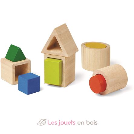 Formas geométricas que se anidan PT5391 Plan Toys 2
