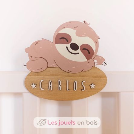 Placa de puerta personalizada Perezoso VI-PLP03 Vintiun 3