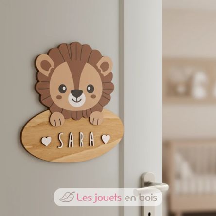 Placa de puerta personalizada León VI-PLP06 Vintiun 2