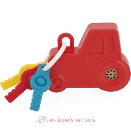 Llavero tractor con sonido y luz J03331 Janod 3