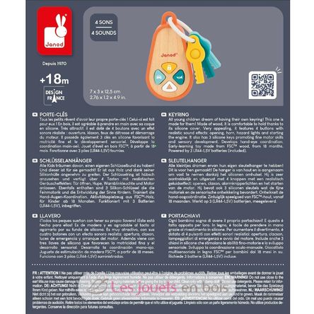Llavero sonoro J05320 Janod 6
