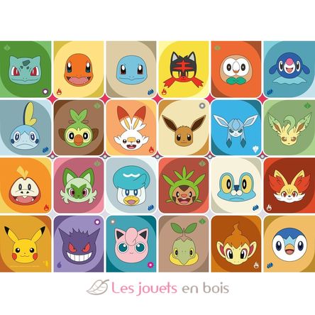 Puzzle Caras de Pokemon 100p XXL RAV12004320 Ravensburger 2