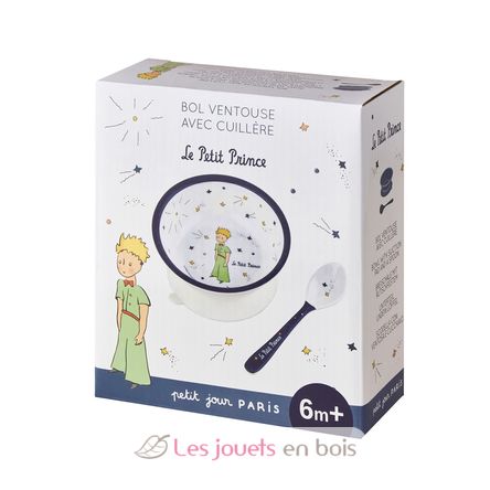 Bol con ventosa y cuchara El Principito PJ-PP702U Petit Jour 2