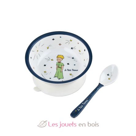 Bol con ventosa y cuchara El Principito PJ-PP702U Petit Jour 1