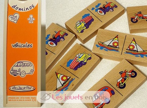 Dominó de vehículos A0104-160 Les Jeux de Paul 2