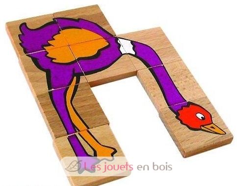 Rompecabezas con forma A0111-175 Les Jeux de Paul 2