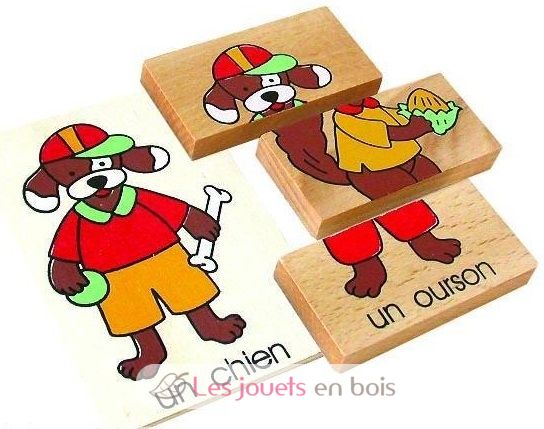 Animales Méli-Mélo A0113-177 Les Jeux de Paul 2