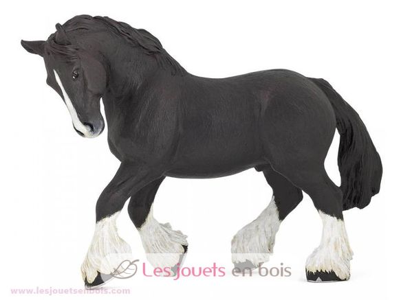 Figura de semental de condado negro PA51517-2922 Papo 2