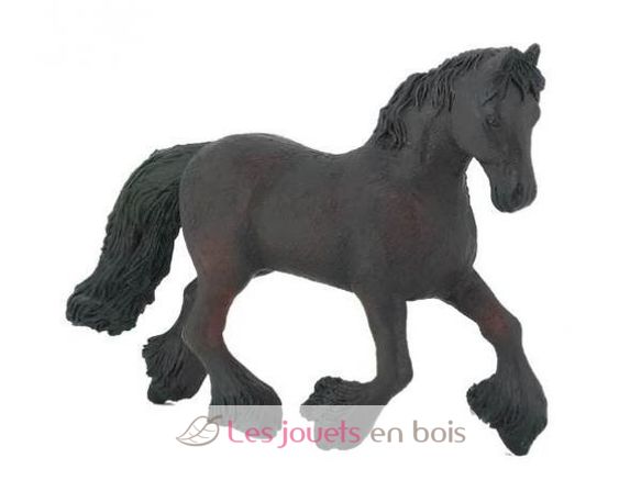 Figura de caballo frisón PA51067-2950 Papo 2