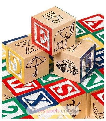 Carro con cubos ABC-123 M&D11169-4556 Melissa & Doug 2