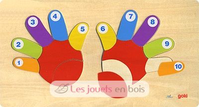 Puzzle de manos GO57875-5178 Goki 2