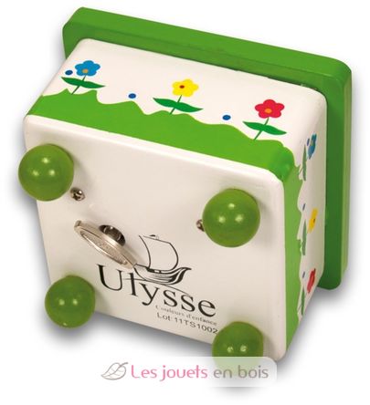 Caja de música de madera Vacas UL1025-4134 Ulysse 2