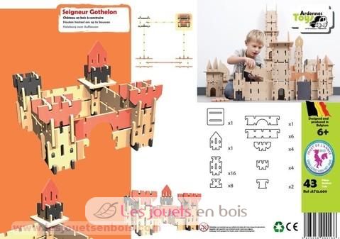 Castillo de Lord Gothelon AT13.009-4585 Ardennes Toys 2