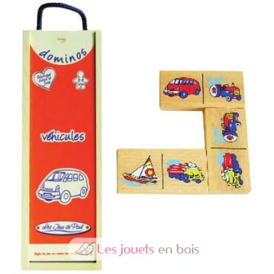 Dominó de vehículos A0104-160 Les Jeux de Paul 1