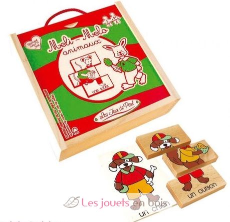 Animales Méli-Mélo A0113-177 Les Jeux de Paul 1