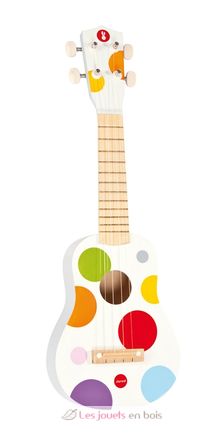 Ukulele confetti de madera J07597-2432 Janod 1