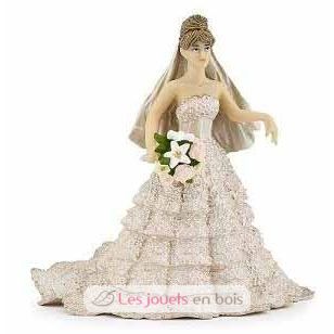 Figura de novia de encaje champán PA39071-3134 Papo 1