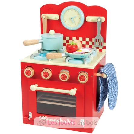 La cocina y el horno rojos LTV22-3568 Le Toy Van 1