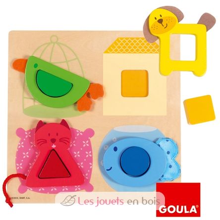 Rompecabezas de colores para incrustar GO53128-4037 Goula 1