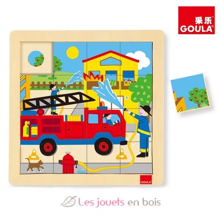 Puzzle de bomberos GO53073-4043 Goula 1