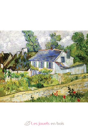 Casas en Auvers by VAN GOGH A218-500-4442 Puzzle Michèle Wilson 1